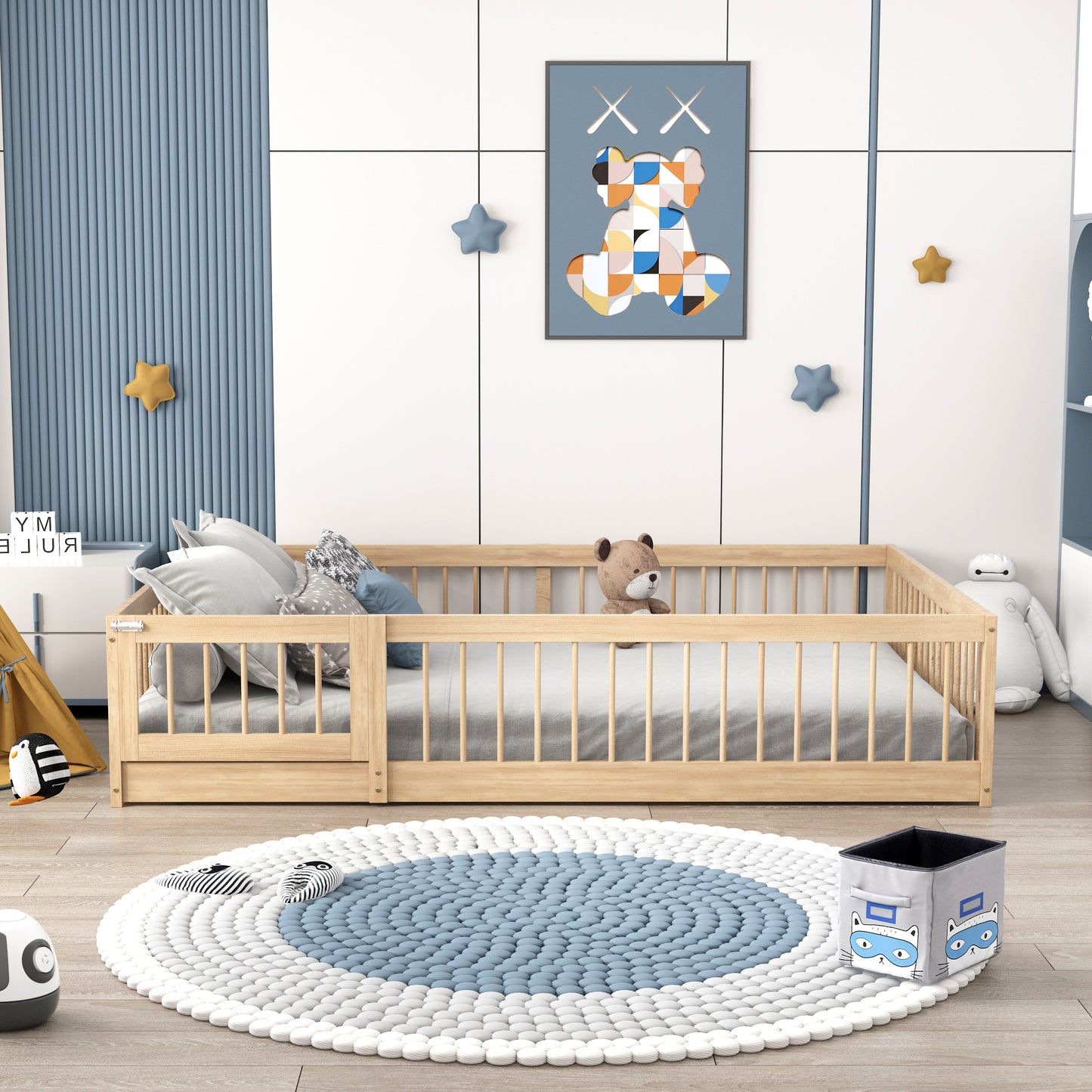 DREAM RAFT FLOOR BED - DOUBLE