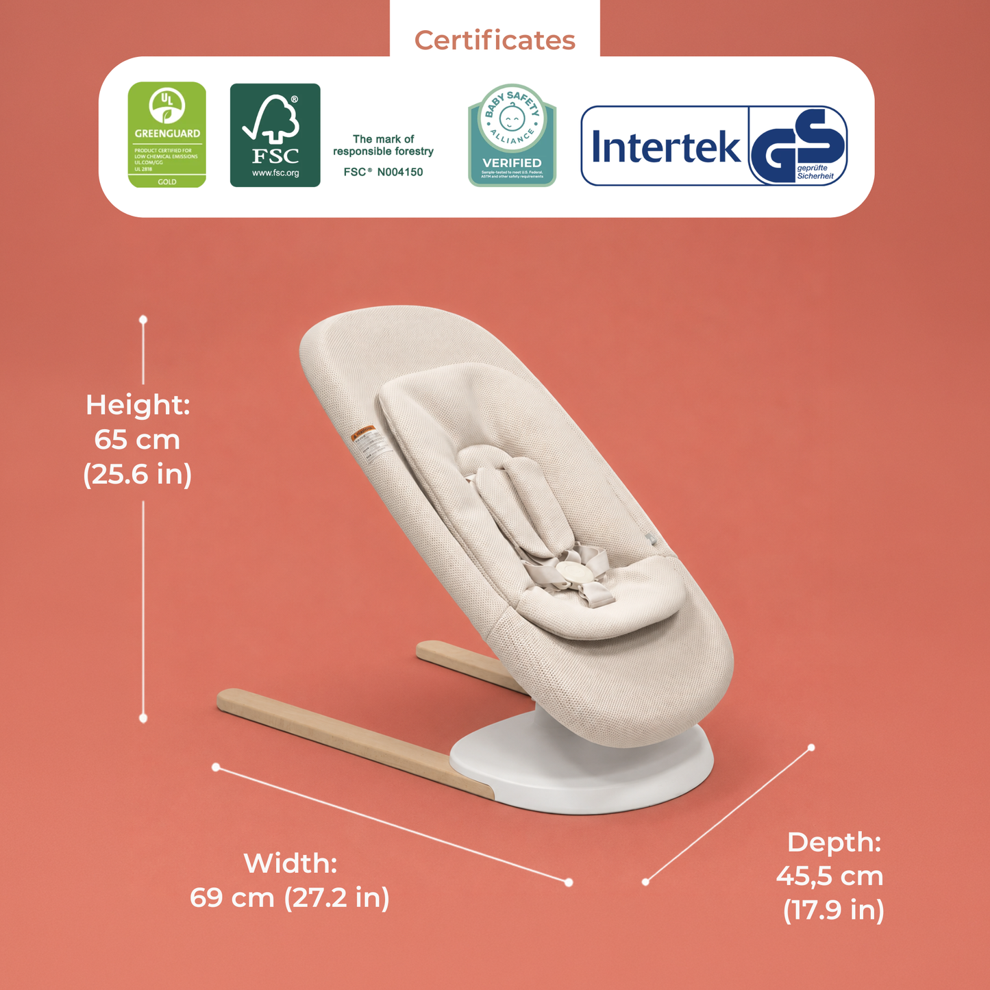 Stokke® Yoga™ Baby Bouncer & Swing