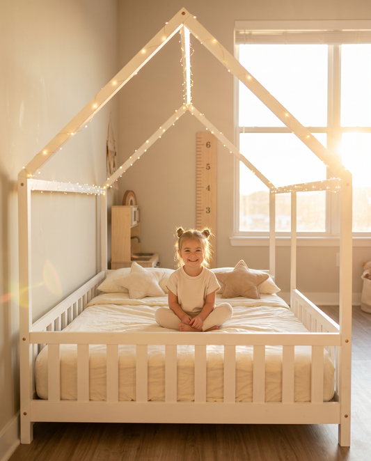 The Anti - Overstimulation Nursery: How a Minimalist Floor Bed Lowers Toddler Meltdowns