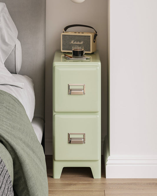 Matcha Narrow Bedside Cabinet
