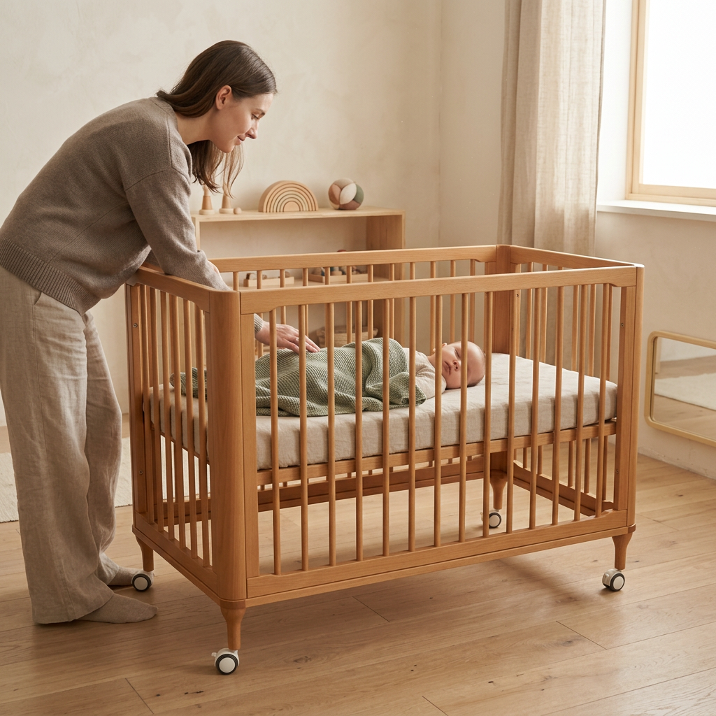 MIMI Nest 5-in-1 Convertible Crib – Mimi Beds
