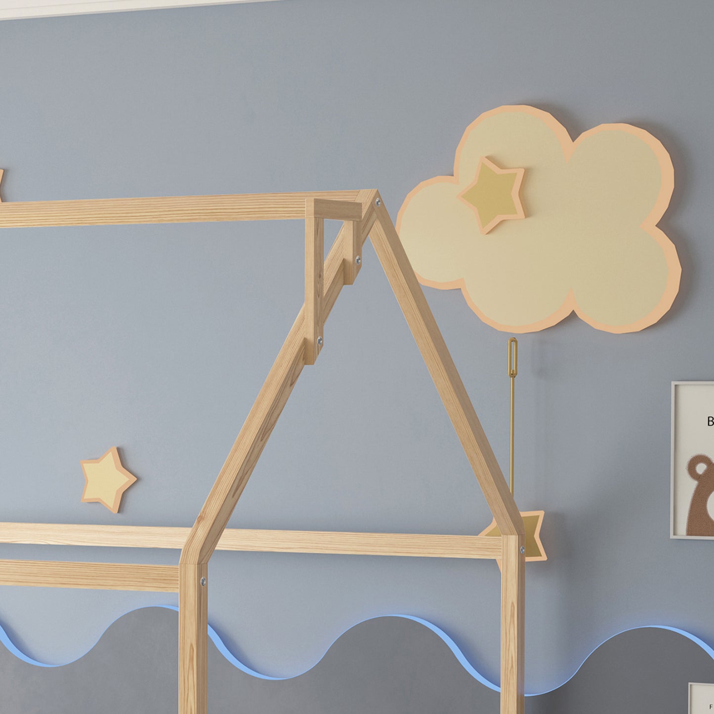 ARY  DOUBLE HOUSE BED