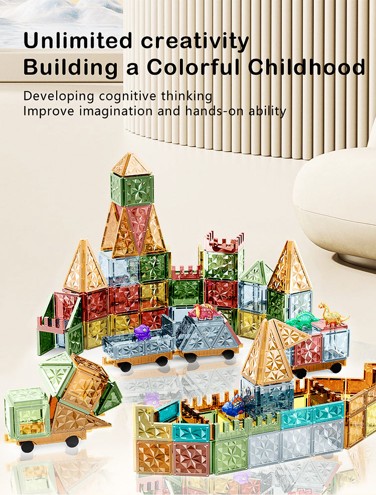 Magnetic Tiles Building Blocks