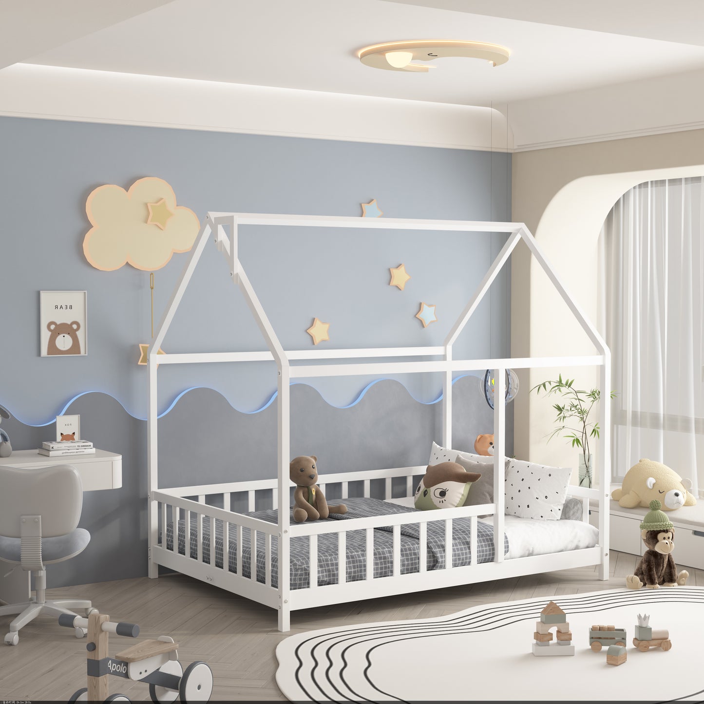 ARY  DOUBLE HOUSE BED