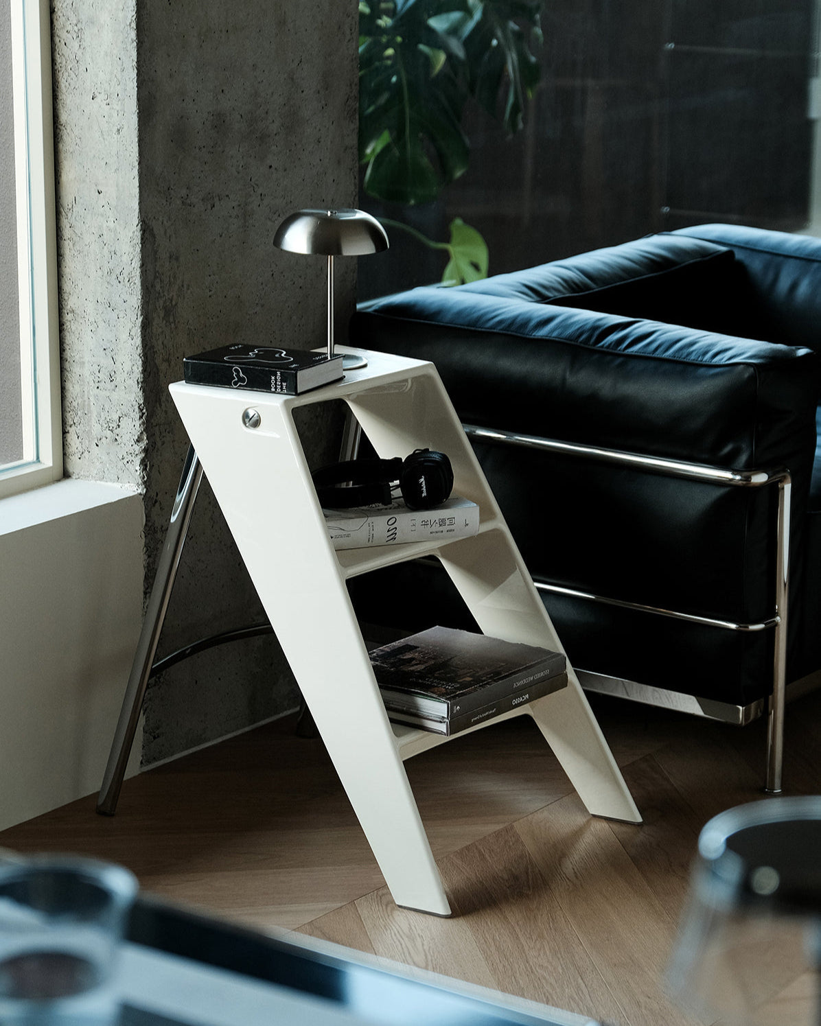 Foldable Ladder Shelf