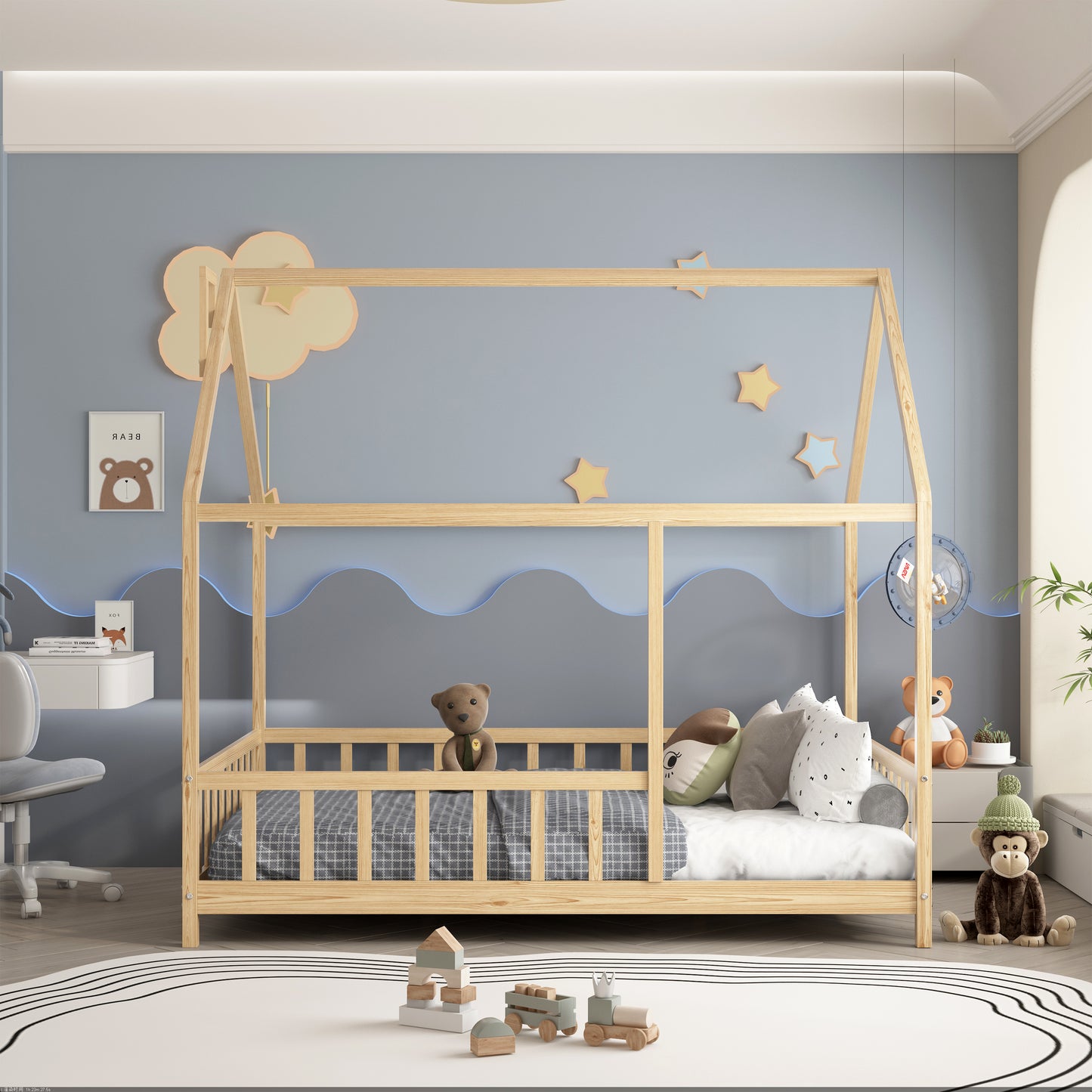ARY  DOUBLE HOUSE BED