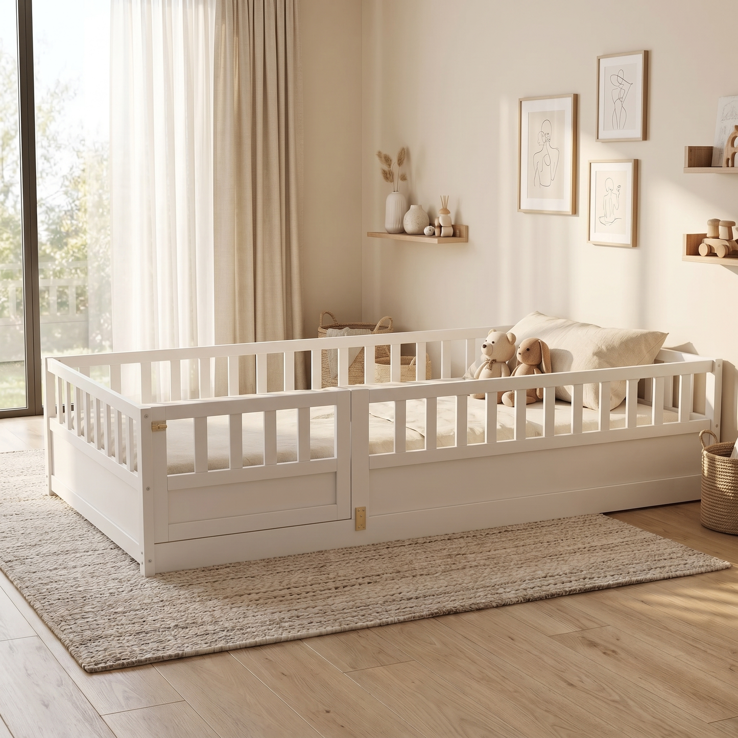 AKI Montessori Floor Bed - Twin Size