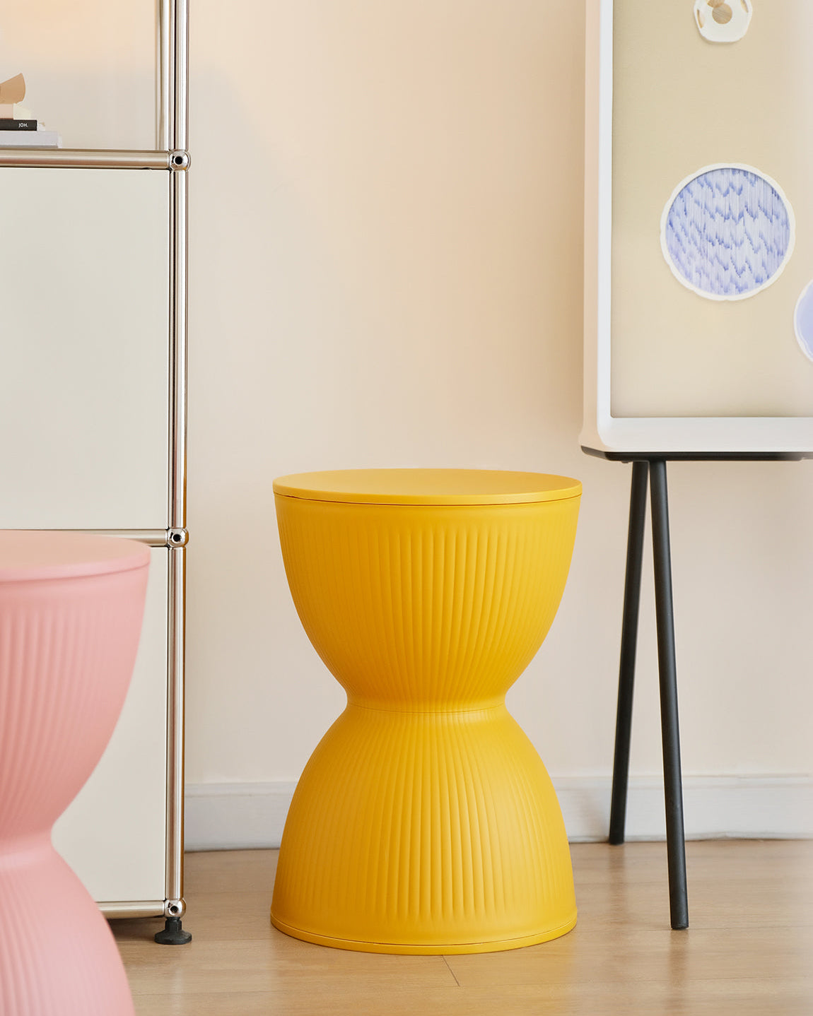 Stripe Rainbow Stool