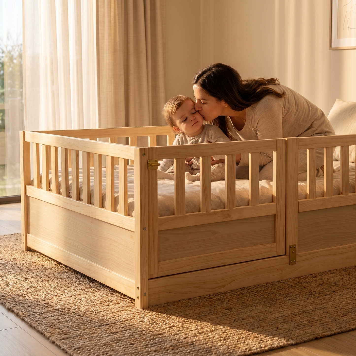AKI Montessori Floor Bed - Twin Size