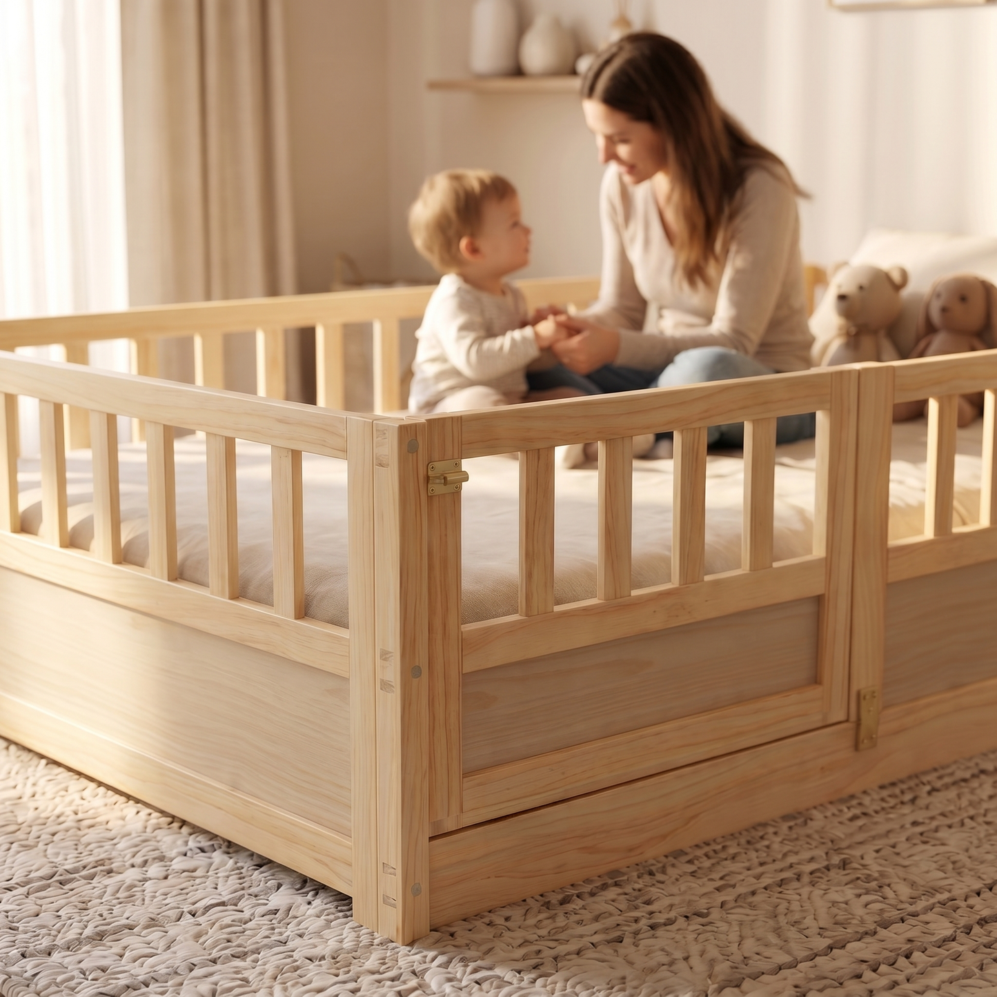 AKI Montessori Floor Bed - Twin Size