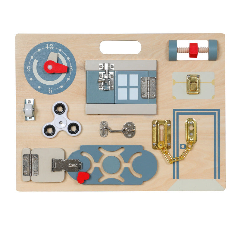 FREE Wooden Busy Board