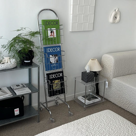 Modern Minimalist Magazine Rack