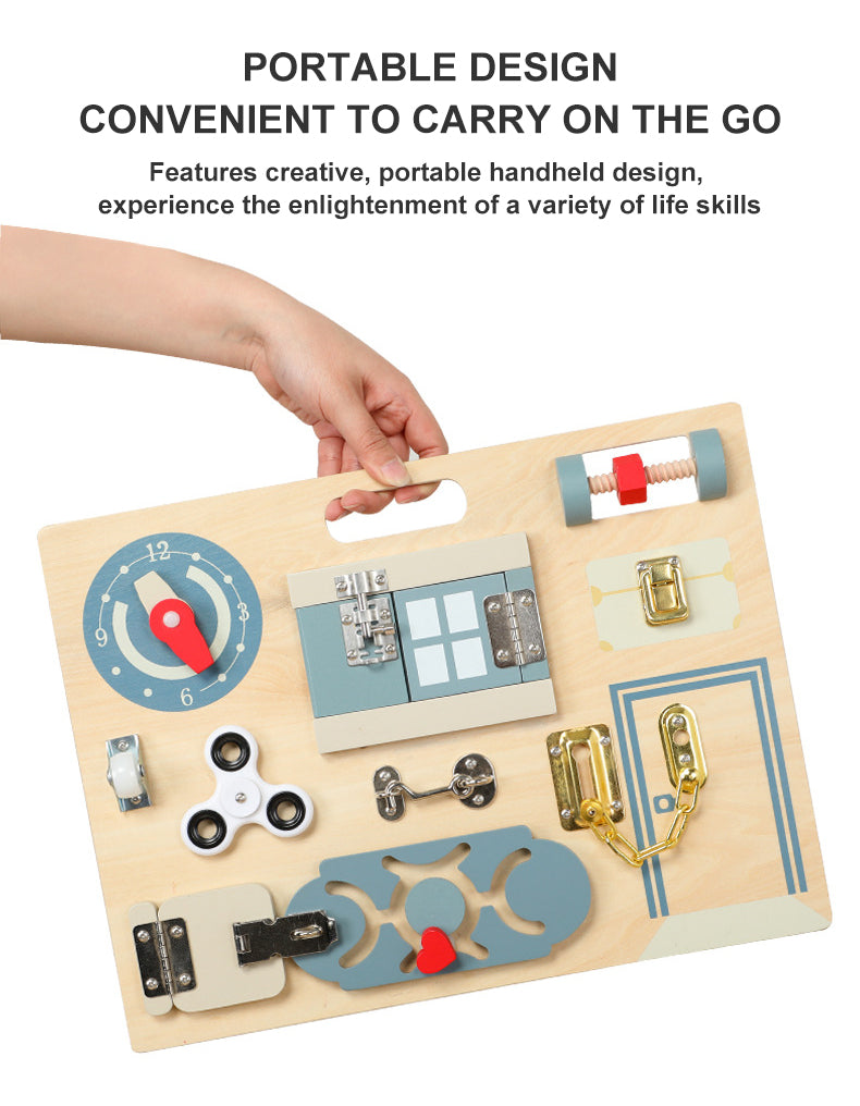 MESSI Wooden Busy Board