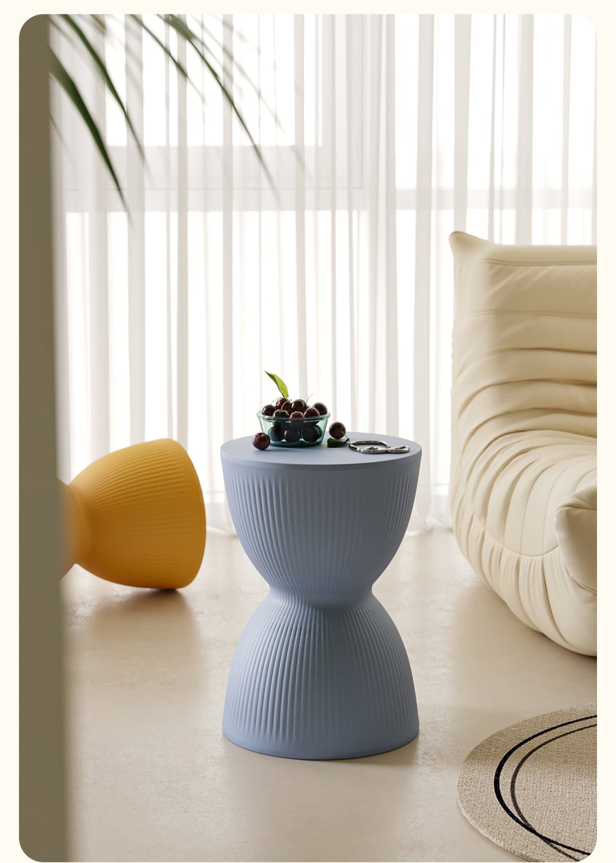 Stripe Rainbow Stool