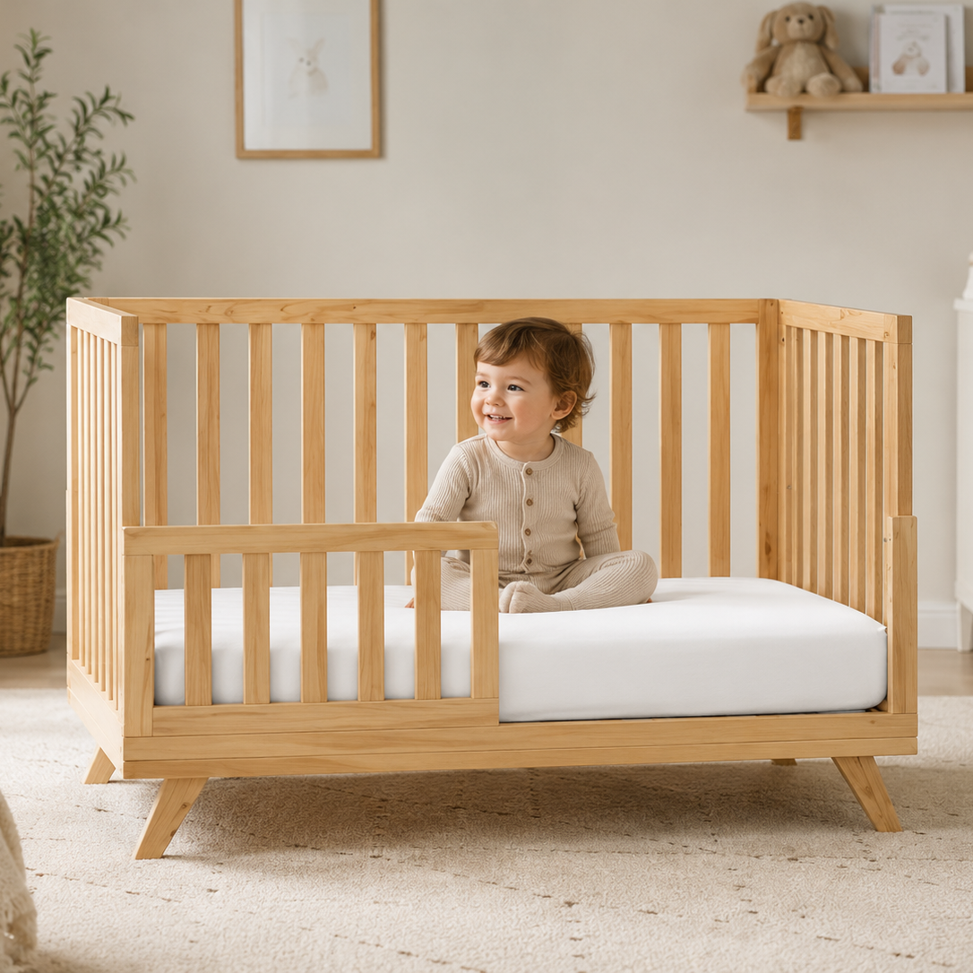 Cubby Crib 3-in-1 Convertible Crib
