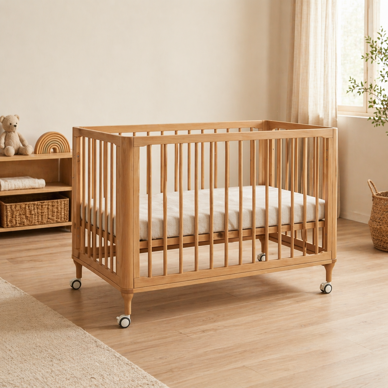 Mimi Nest 5-in-1 Convertible Crib