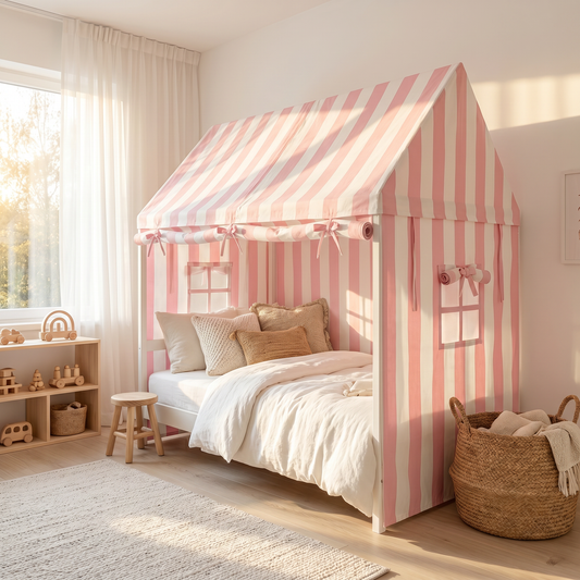ARY House Bed Stripped Canopy