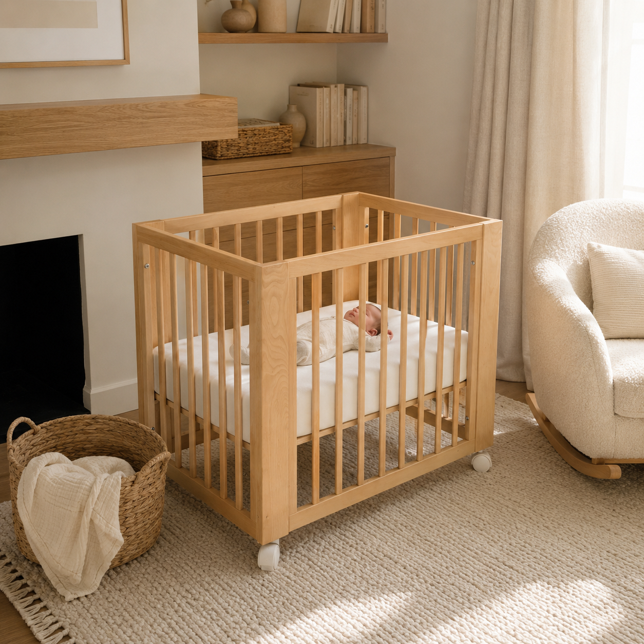 Sprout 8-in-1 Convertible Crib & Cradle