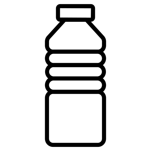 plastic bottles removed