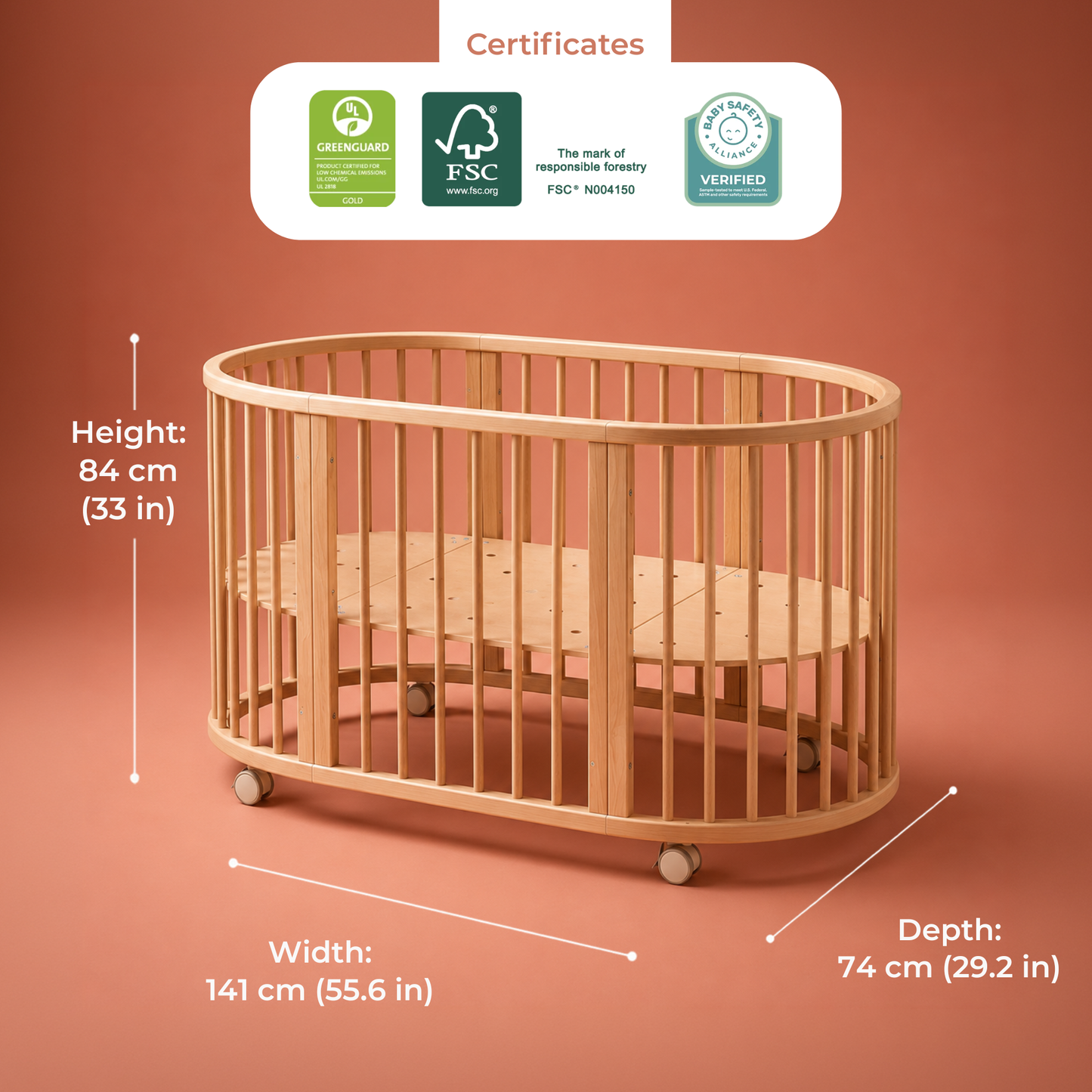 Stokke® Sleepi™ 2-in-1 Crib & Toddler Bed