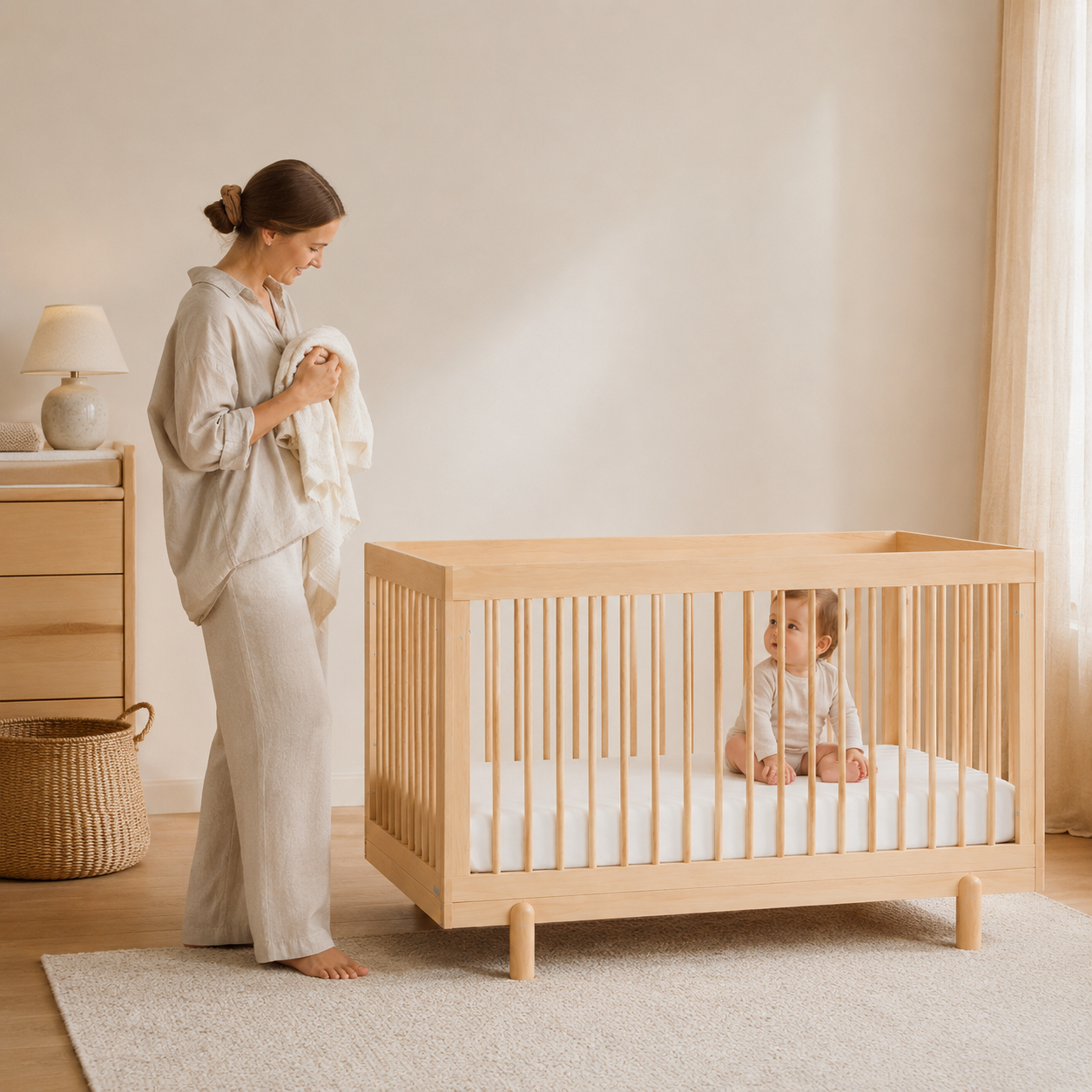 Luma 4-in-1 Convertible Crib