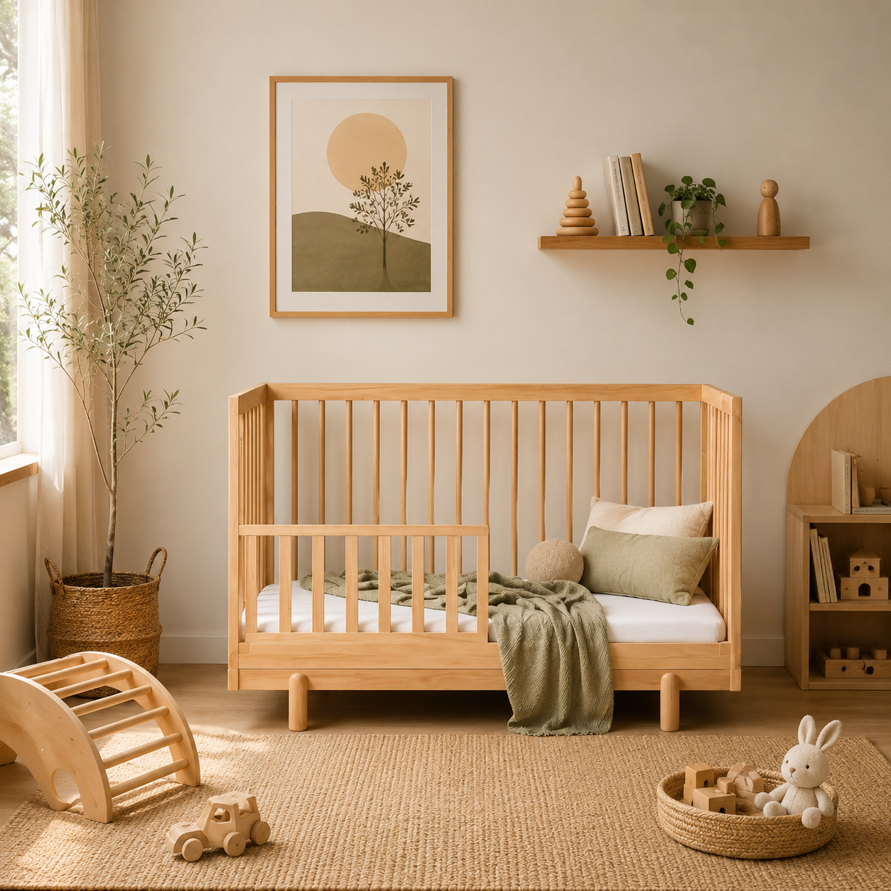 Luma 4-in-1 Convertible Crib