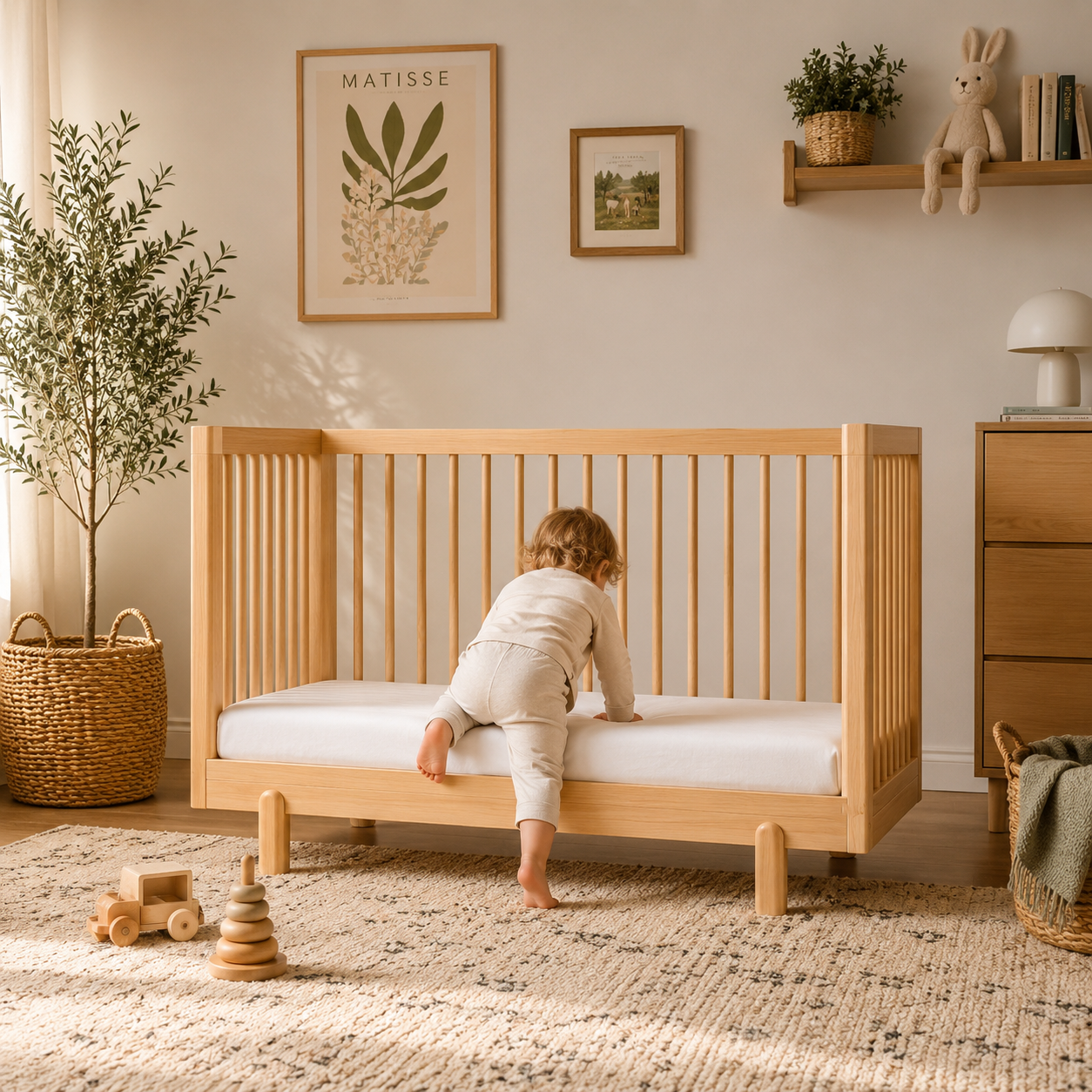 Luma 4-in-1 Convertible Crib