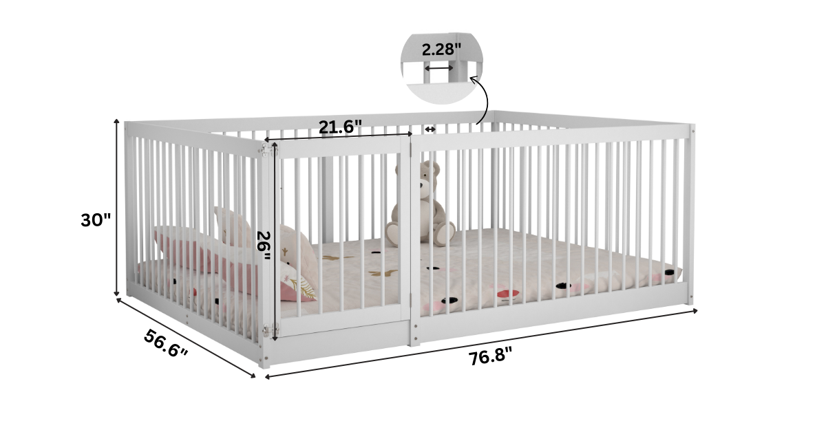 LITTLE DREAMER FLOOR BED - DOUBLE