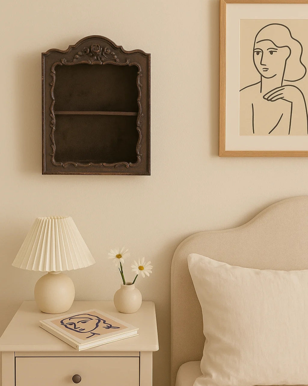 Retro French Storage Shelf