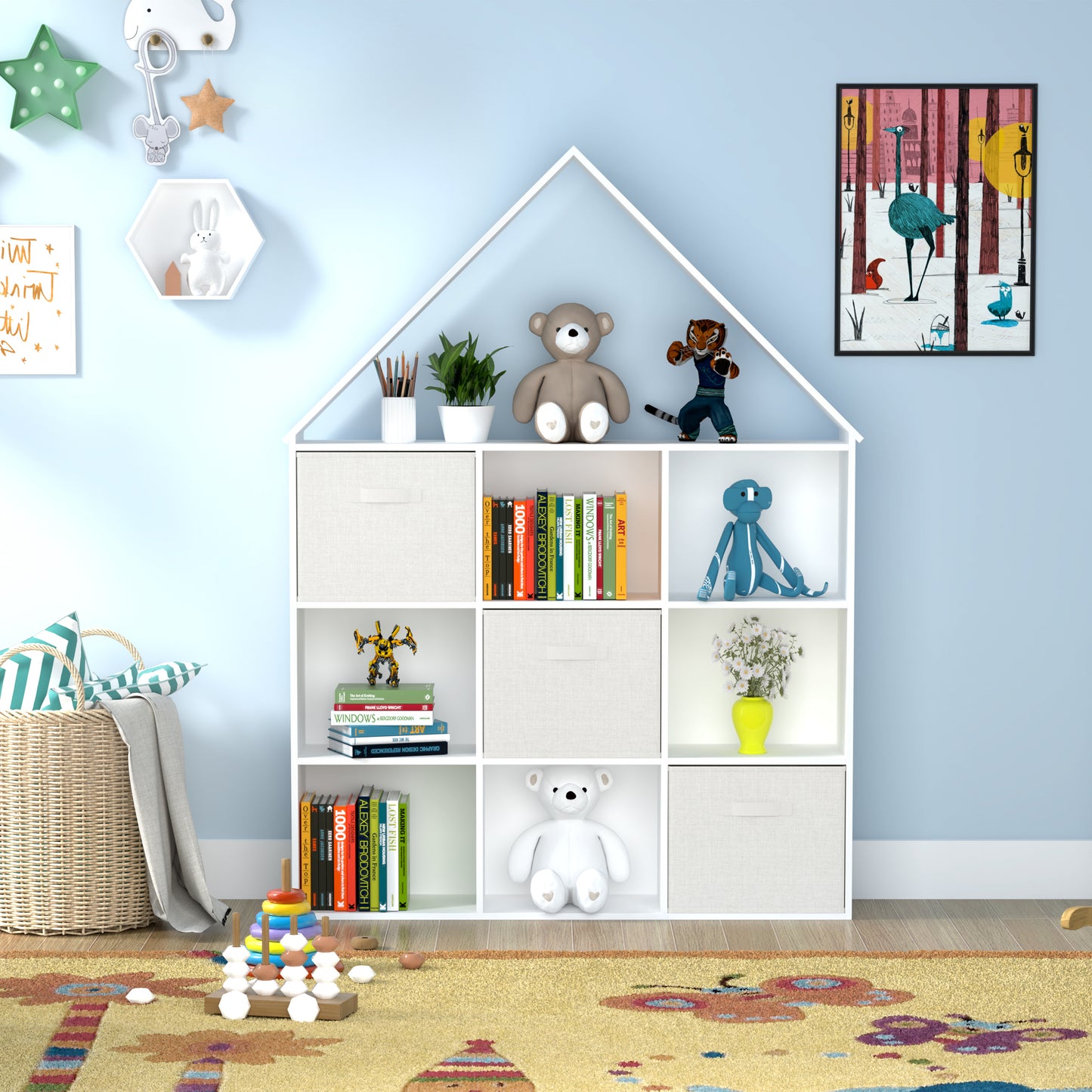 ARY HOUSE BOOKSHELF