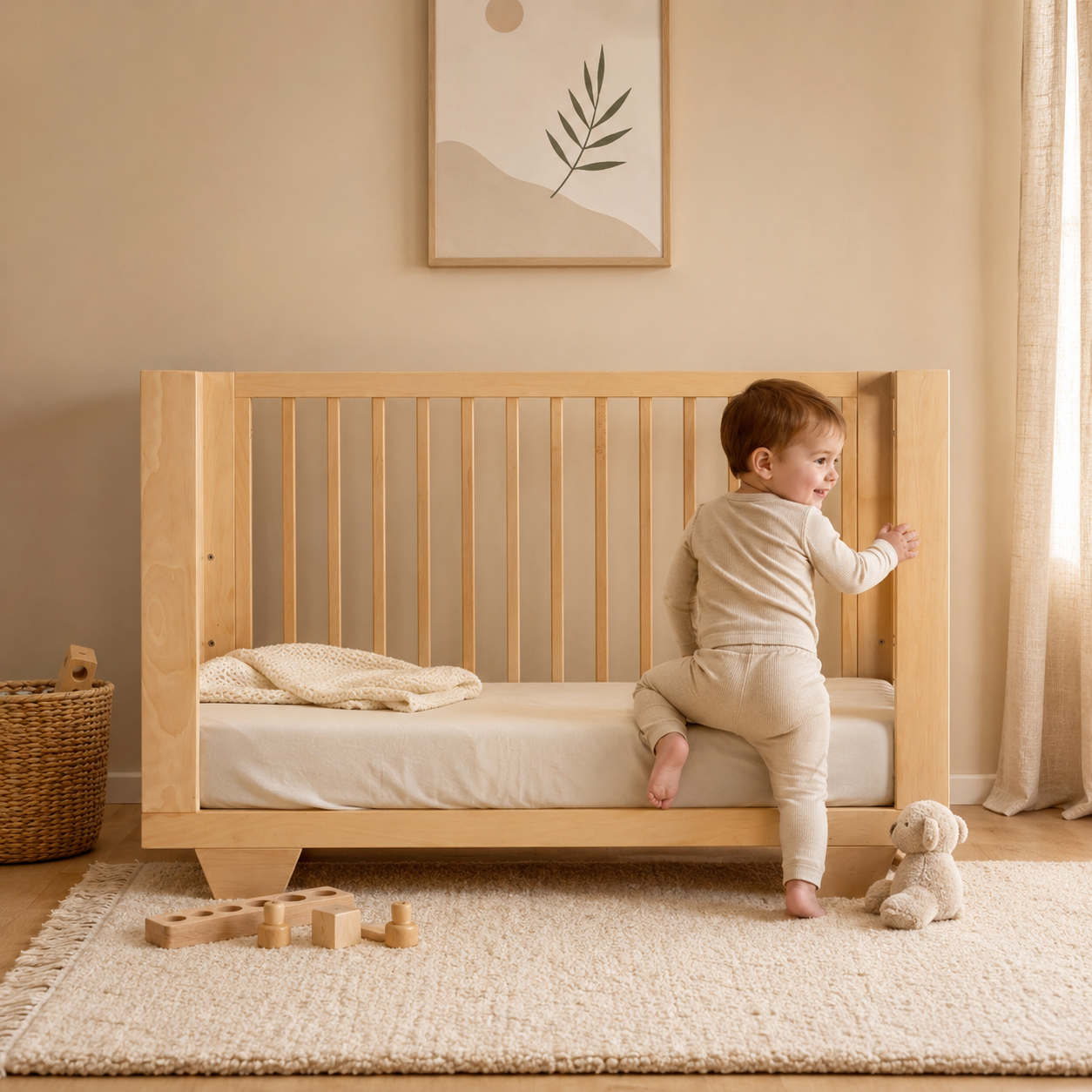 Sprout 8-in-1 Convertible Crib & Cradle
