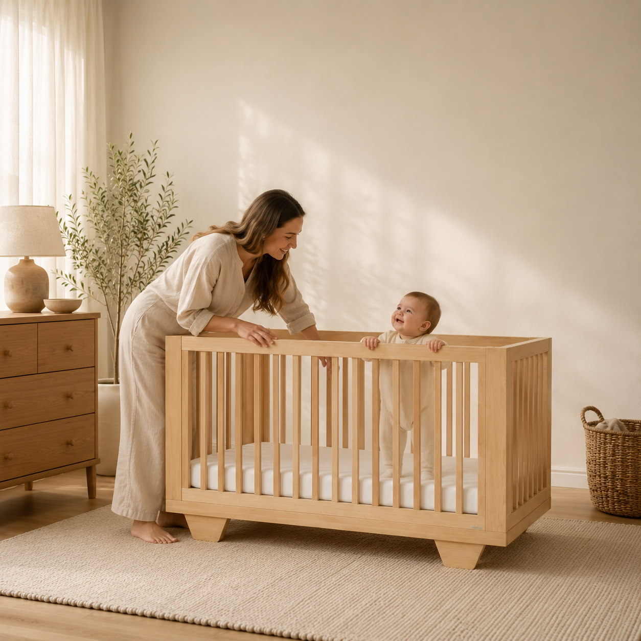 Sprout 8-in-1 Convertible Crib & Cradle