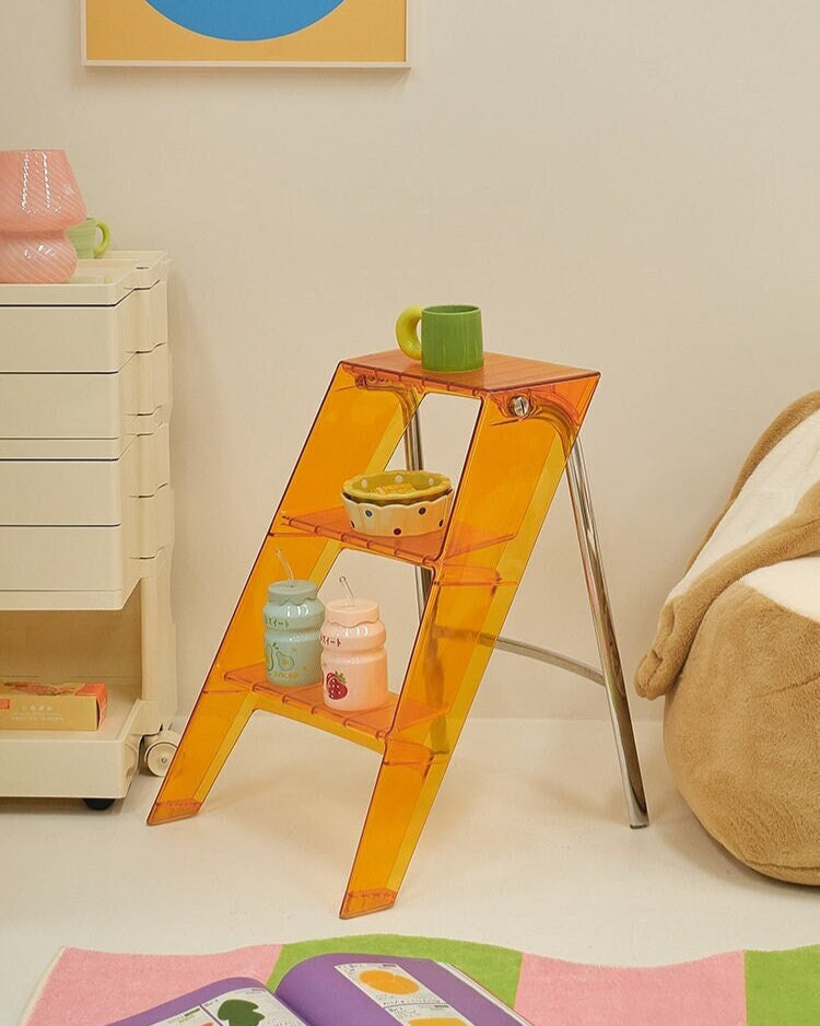 Foldable Ladder Shelf