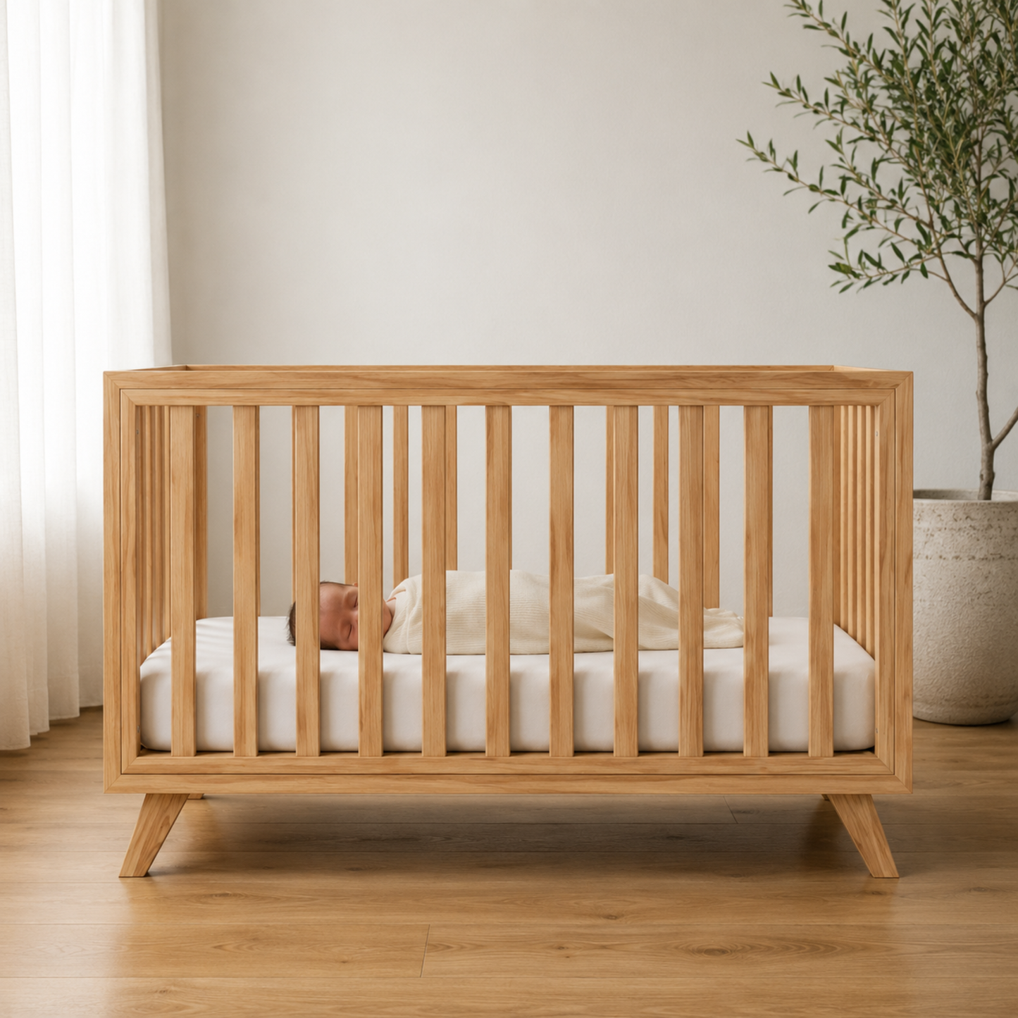 Cubby Crib 3-in-1 Convertible Crib