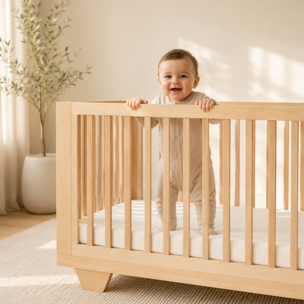 Sprout 8-in-1 Convertible Crib & Cradle
